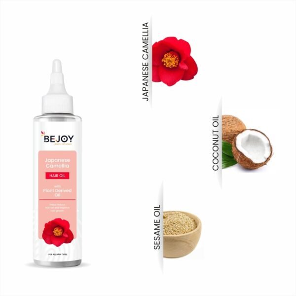 Bejoy Japanese Camellia Hair Oil  150 ml (Pack of 2) - Image 3